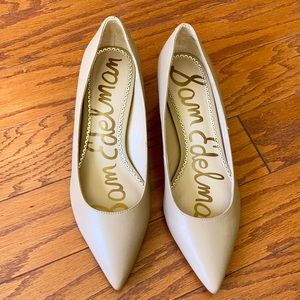 Sam Edelman Dori kitten heels, Classic Nude Dress Nappa Leather. Brand new.